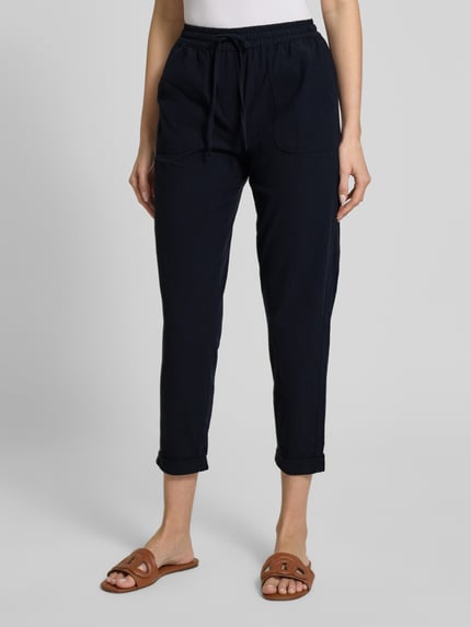Soyaconcept Tapered Fit Hose mit Eingrifftaschen Modell 'Cissie' Marine 4