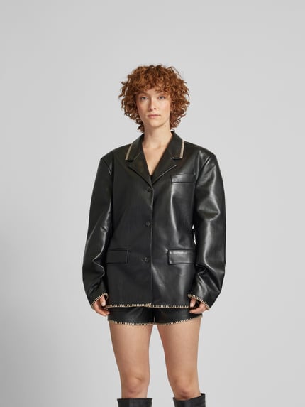 Nanushka Blazer met reverskraag Zwart - 4