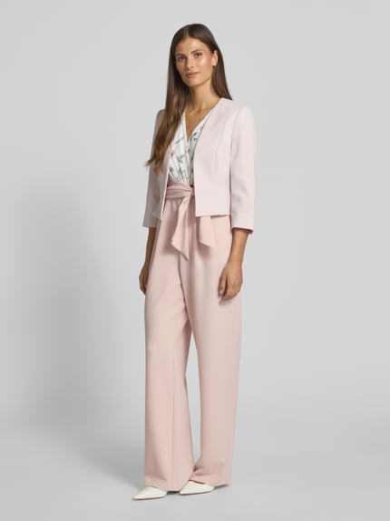Christian Berg Cocktail Jumpsuit met V-hals Lichtroze - 1
