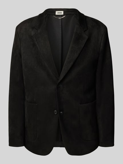 DRYKORN Regular fit colbert met reverskraag en steekzakken Zwart - 2