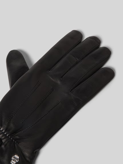 Roeckl Handschuhe aus Leder mit Kaschmir-Anteil Modell 'ANTWERPEN TOUCH' Black 3