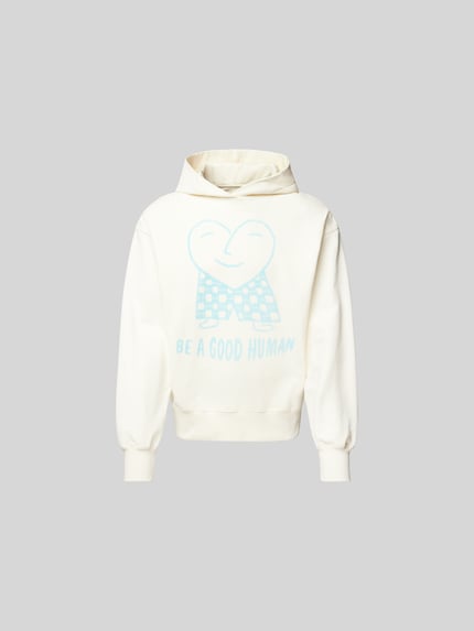 ISNURH hoodie met capuchon Offwhite - 2