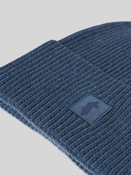 Cotopaxi Beanie mit Label-Detail Marine 2
