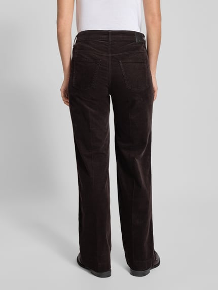 MAC Cordhose mit 5-Pocket-Design Dunkelbraun 5