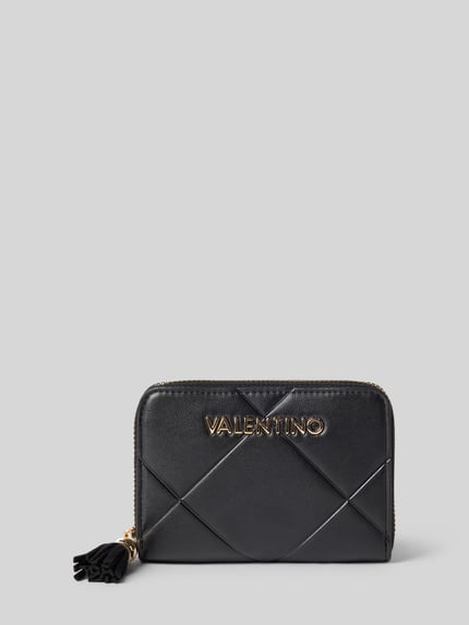 Valentino Bags Portemonnaie mit umlaufendem Reißverschluss Modell 'ASTRID' Black 1