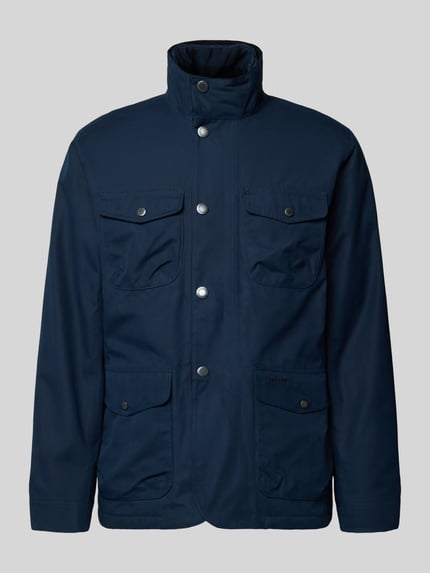 Barbour Regular Fit Funktionsjacke aus wasserdichtem Material Modell 'OGSTON' Marine 2