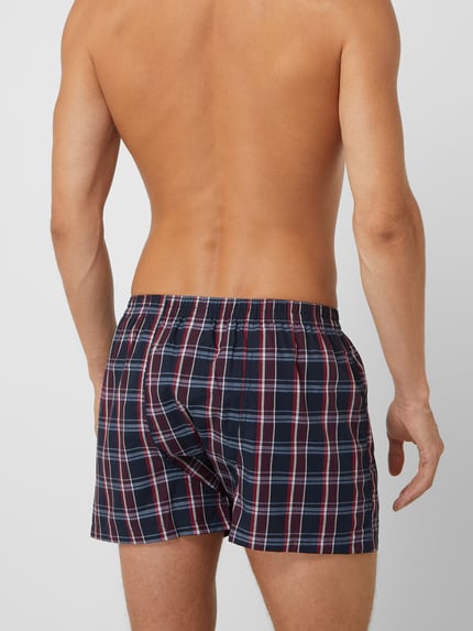 GÖTZBURG 1889 Boxershorts mit Label-Patch im 2er-Pack Dunkelblau 4