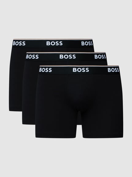 Trunks mit Logo-Bund im 3er-Pack Modell 'Power' Shop The Look MANNEQUINE