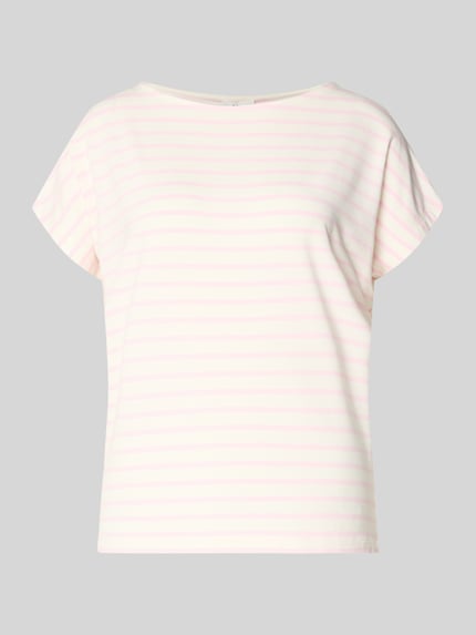 s.Oliver RED LABEL Oversized T-shirt van viscosemix Lichtroze - 2
