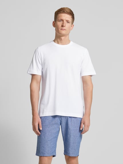 Tom Tailor T-shirt z okrągłym dekoltem Biały 4