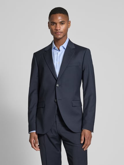 Tiger of Sweden Colbert met reverskraag, model 'Jamonte' Marineblauw - 4