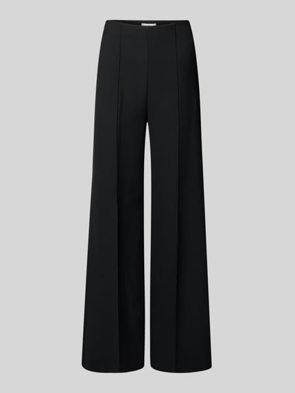 Tommy Hilfiger Spodnie szerokie z dodatkiem wiskozy model ‘PUNTO’ BLACK 2