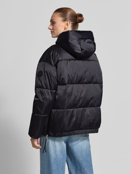 JOOP! Loose Fit Steppmantel mit Zweiwege-Reißverschluss Black 5