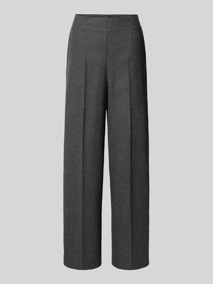 Spodnie z szeroką nogawką w kant Shop The Look MANNEQUINE
