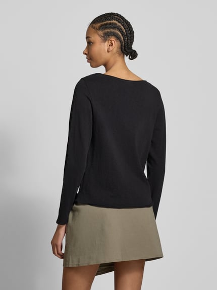 Marc O'Polo DENIM Shirt met lange mouwen van biologisch katoen Zwart - 5