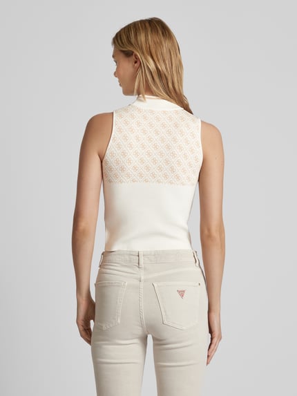 GUESS Pullunder mit Turtleneck Offwhite 5