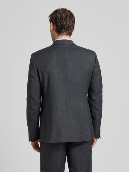 bugatti regular fit pak met 2-knoops colbert Zwart - 5