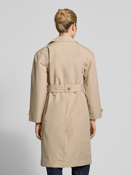 b.young Trenchcoat mit Bindegürtel Modell 'Calea' Sand 5