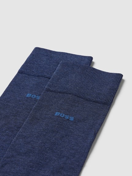 BOSS Socken aus Baumwoll-Mix im 2er-Pack Jeansblau 2