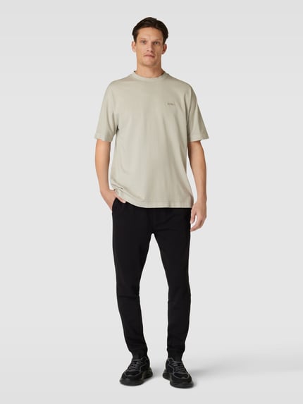 BOSS Orange Sweatpants in unifarbenem Design Modell 'Sestart' Black 1