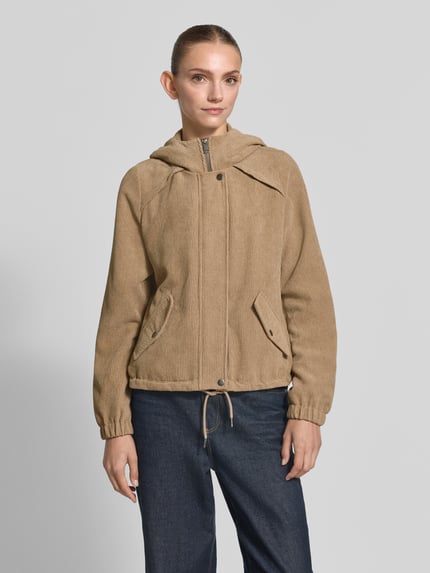 VERO MODA Regular fit blouson met structuurpatroon model 'DEBRAZOA' Zand - 4