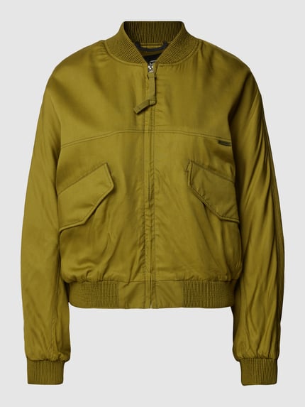 G-Star RAW Bomberjack met klepzakken, model 'Everyday' Olijfgroen - 2