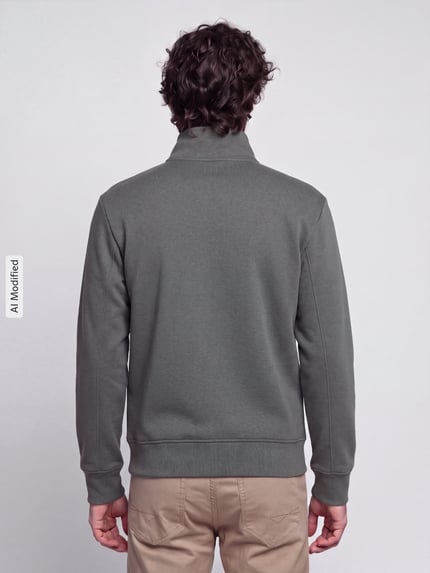 G-Star RAW Bluza rozpinana z detal z logo Średnioszary 5