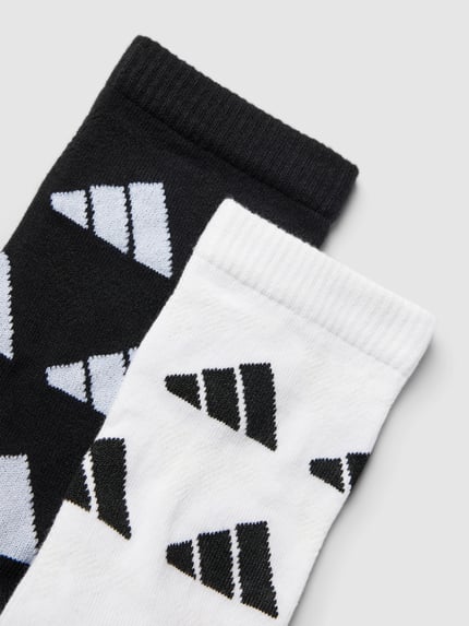 adidas Sportswear Socken mit Allover-Logo im 2er-Pack Weiss 2