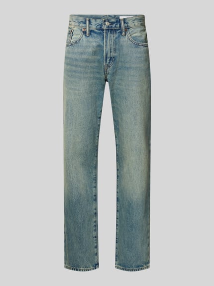 Straight Leg Jeans im 5-Pocket-Design Shop The Look MANNEQUINE