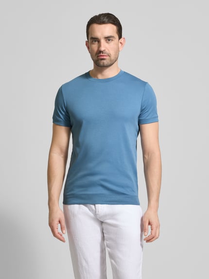 RAGMAN T-Shirt mit Rundhalsausschnitt Jeansblau 4