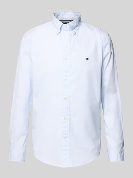 Tommy Hilfiger Regular Fit Hemd aus reiner Baumwolle Weiss 2