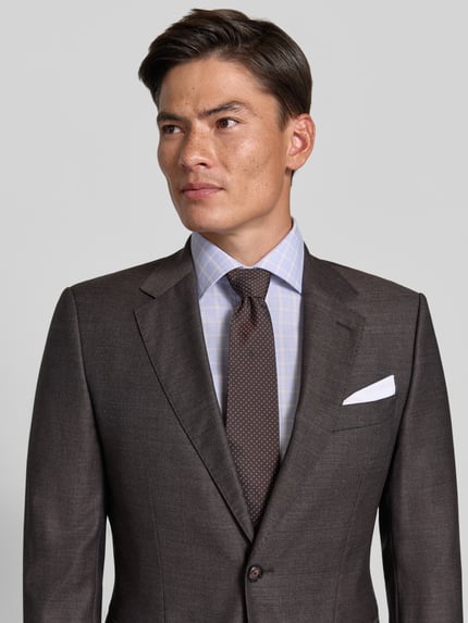 BOSS Slim Fit Sakko aus Schurwoll-Mix Modell 'H-Huge-MM-264' Mittelbraun 3