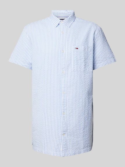 Tommy Jeans Koszula casualowa w paski Jasnoniebieski 2