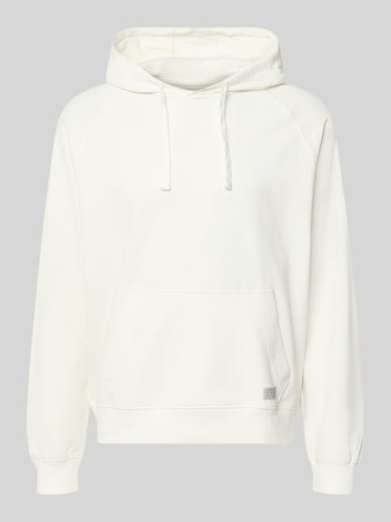 Relaxed Fit Hoodie aus Baumwoll-Mix mit Logo-Patch Shop The Look MANNEQUINE