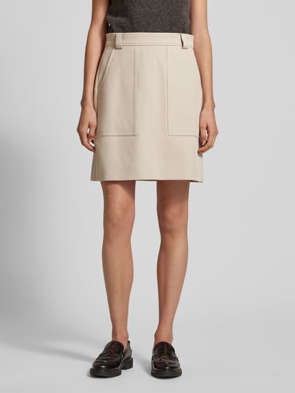 windsor. Minirock mit aufgesetzten Taschen Beige Melange 4