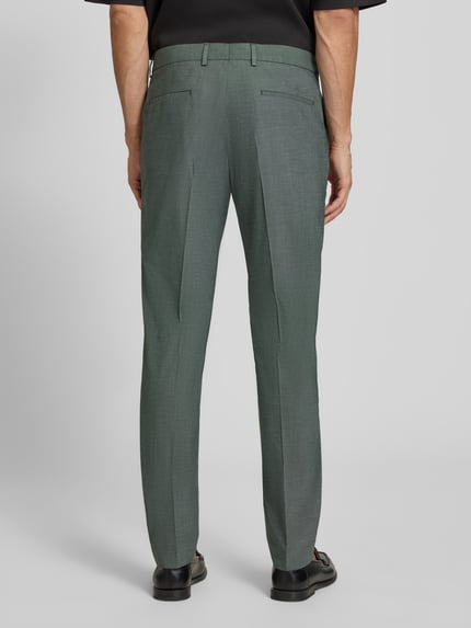 s.Oliver BLACK LABEL Regular Fit Anzughose mit Viskose-Anteil Modell 'S PURE' Dunkelgruen 5