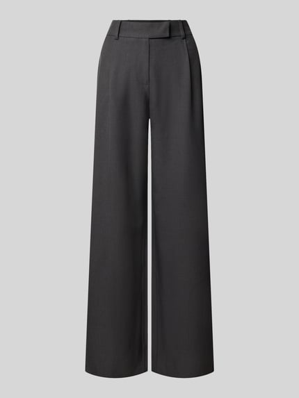 Wijdvallende broek met steekzakken model 'LINDA' Shop The Look MANNEQUINE