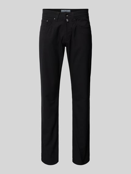 Pierre Cardin Tapered Fit Hose im 5-Pocket-Design Modell 'LYON' Black 2