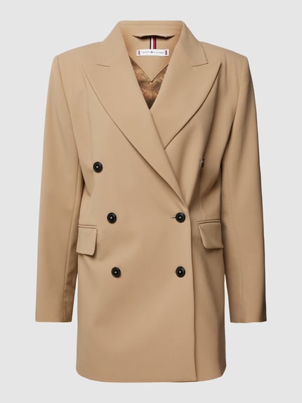 Tommy Hilfiger Blazer mit Reverskragen Beige 2