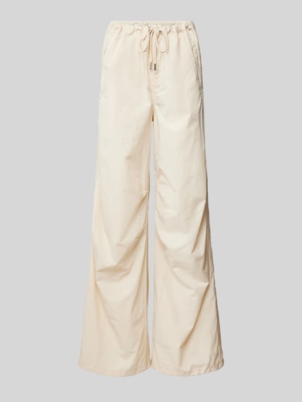 Juicy Couture Hose mit elastischem Bund Modell 'AYLA' Beige 2