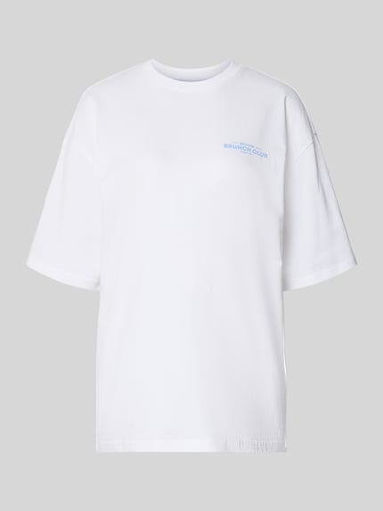 Oversized T-Shirt mit Statement-Print Shop The Look MANNEQUINE