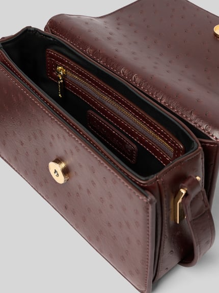 Valentino Bags Umhängetasche mit Logo-Schriftzug Mittelbraun 4