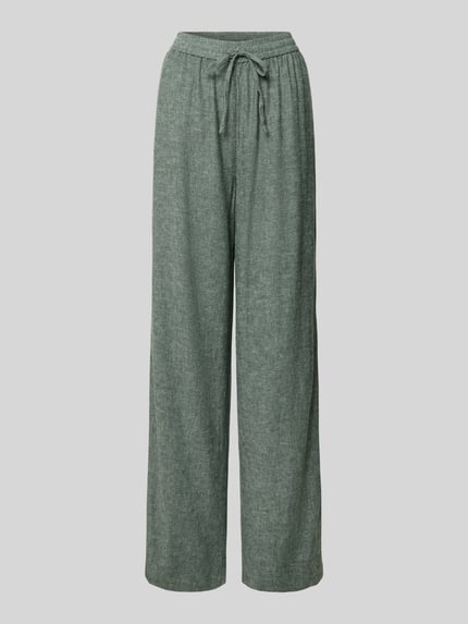 Leinenhose mit Kordelzug Modell 'Viana Ginia' Shop The Look MANNEQUINE