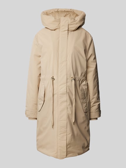 Christian Berg Woman Selection Parkamantel mit Kapuze Sand 2