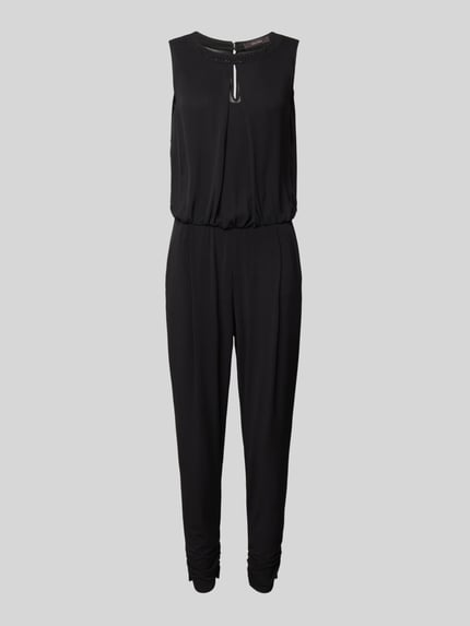 Jumpsuit mit Strasssteinbesatz Shop The Look MANNEQUINE