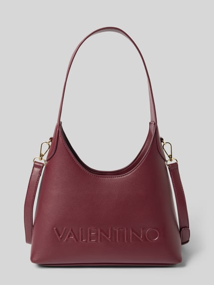 Valentino Bags Umhängetasche mit Logo-Prägung Modell 'BIANKA RE' Bordeaux 1