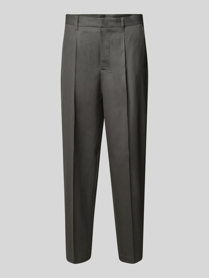 Regular Fit Anzughose mit Bundfalten Shop The Look MANNEQUINE