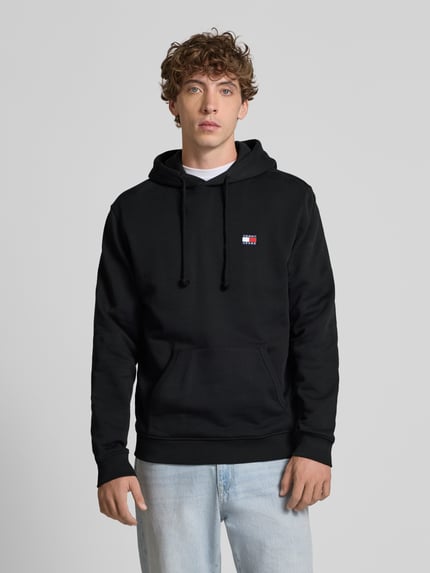 Tommy Jeans Regular fit hoodie van puur katoen Zwart - 4