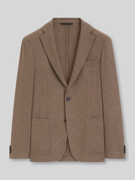 BOSS Marynarka w kroju slim fit z dodatkiem żywej wełny model 'P-Hanry-WG-264' Beżowy 2
