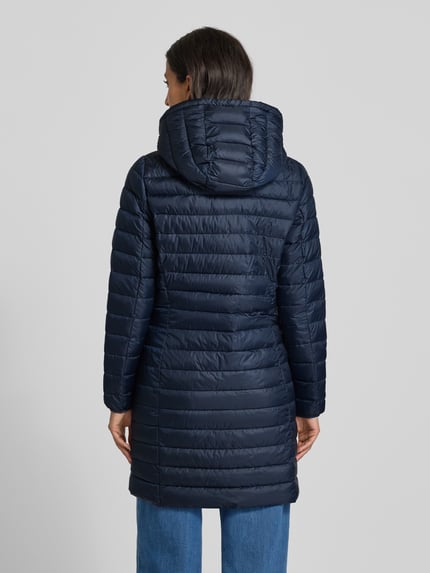 s.Oliver RED LABEL Płaszcz pikowany o kroju slim fit z odpinanym kapturem Granatowy 5
